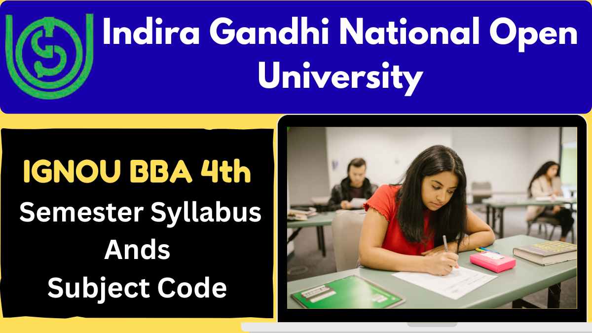 IGNOU BBA 5th Semester Syllabus :अगर आप इंदिरा गांधी नेशनल ओपन यूनिवर्सिटी (IGNOU) से BBA 5th Semester में पढ़ रहे हैं, तो आपको सबसे पहले इसके सिलेबस (Syllabus) की जानकारी होनी चाहिए| IGNOU BBA 5th Semester सिलेबस से न केवल हम अपनी पढ़ाई को सही तरीके से कर सकते हैं बल्कि यह भी बताता है कि परीक्षा में कौन सा टॉपिक महत्वपूर्ण है और कितने नंबर का है । इसकी जानकारी होने से हमें यह पता चलता है की परीक्षा में किस प्रकार की प्रश्न आ सकते हैं और वह कितने मार्क्स के हो सकते हैं। जिससे कि हम हमारी पढ़ाई को सही दिशा में और समय पर अच्छे से कर सकते हैं | इंदिरा गांधी राष्ट्रीय मुक्त विश्वविद्यालय से जुड़ी सभी संबंधित लेटेस्ट अपडेट के लिए आप हमारे What'sapp और Telegram चैनल को ज्वाइन करें IGNOU BBA 5th Semester Syllabus 2025 University IGNOU Course BBA Semester 5th Article Syllabus Official Website https://www.ignou.ac.in/ Arattai Join Now Whatsapp Join Now Telegram Join Now IGNOU BBA Subject Code List Subject Name Subject Code Environmental Studies BEVAE-181 English at Workplace / Hindi Bhasha: Lekhan Kaushal BEGLA-136 / BHDLA-136 Business Organisation and Management BCOC-132 Computer Application in Business BCOS-183 Financial Accounting BCOC-131 Business Law BCOC-133 Elements of Statistics ECO-07 Business Ethics BRL-113 Principles of Marketing BCOE-141 Principles of Microeconomics BCOG-171 Managing Human Resources BRL-106 E-Commerce BCOS-184 Fundamentals of Financial Management BCOE-143 Office Management & Secretarial Practice BCOE-144 Business Environment ECO-13 Business Research BMP-001 Management Accounting BCOE-142 Operations Management BMP-002 Project BMPP-001 Management of International Business BMP-003 Strategic Management BMP-004 Organisational Behaviour BMP-005 Personal Selling and Salesmanship BCOS-186 Entrepreneurship BCOS-185 IGNOU BBA 5th Semester Exam Pattern 2025 अगर आप किसी विषय का असाइनमेंट सबमिट नहीं करते, तो उस विषय का रिजल्ट Incomplete (Not Completed) माना जाता है। Component Weightage Description Assignment Marks 30% हर विषय का Assignment लिखकर जमा करना होता है Term-End Exam 70% 100 अंकों का लिखित परीक्षा पेपर Total 100% फाइनल रिजल्ट में गिना जाता है दोनों (Assignment + Exam) पास करना जरूरी है | Assignment में कम से कम 40% अंक Written Exam में भी कम से कम 40% अंक ज़रूरी हैं। दोनों के मिलाकर (Total) में 40% या उससे ज़्यादा स्कोर करना होता है। IGNOU BBA 5th Semester Syllabus Pdf 2025 इंदिरा गांधी राष्ट्रीय मुक्त विश्वविद्यालय का BBA 5th Semester Syllabus डाउनलोड करने के लिए सबसे पहले आपको इसकी ऑफिशल वेबसाइट पर जाना होगा या फिर नीचे दिए गए लिंक पर क्लिक करें। उसको थोड़ा नीचे स्क्रॉल करने आपको "Egyankosh" लिखा हुआ एक आइकन दिखाई देगा उसे पर क्लिक करें Egyankosh के आइकन पर क्लिक करने के बाद में वहां पर आपको सभी विषय के सिलेबस की PDF मिलेगी | फिर वहां पर आपको अपने Subject के ऊपर क्लिक करना है | फिर आपके सामने आपके विषय की Pdf ओपन हो जाएगी | IGNOU BBA 5th Semester Syllabus Pdf Download 2025 IGNOU Latest Update IGNOU BBA 5th Semester Syllabus PDF IGNOU BBA 5th Semester NEW Assignment Download Link IGNOU BBA 5th Semester OLD Assignment Download Link IGNOU Helpline No. IGNOU Official Website IGNOU BBA 5th Semester Syllabus F&Qs Q. IGNOU BBA Syllabus PDF कहां से डाउनलोड करें? Ans. egyankosh.ac.in वेबसाइट से या IGNOU eGyankosh App से। Q. क्या Assignment और Syllabus एक ही हैं? Ans. नहीं, Assignment लिखित प्रश्न होते हैं जिन्हें जमा करना होता है, जबकि Syllabus पढ़ाई की रूपरेखा बताता है। Q. IGNOU BBA 5th Semester Exam कब होते हैं? Ans. हर साल दो बार — June Session और December Session में। Q. IGNOU BBA Study Material Hindi Medium में मिलता है क्या? Ans. हां, IGNOU हर विषय का Study Material हिंदी और अंग्रेज़ी दोनों भाषाओं में देता है। IGNOU BBA Assignment लिखने का Format क्या है? Ans. Assignment A4 Size Paper पर हाथ से लिखा होना चाहिए। IGNOU BBA 5th Semester Assignment Questions कहां से मिलेंगे? Ans. आप इन्हें IGNOU की आधिकारिक साइट से डाउनलोड कर सकते हैं क्या IGNOU Assignment जमा करना जरूरी है? IGNOU BBA 4th Semester Syllabus