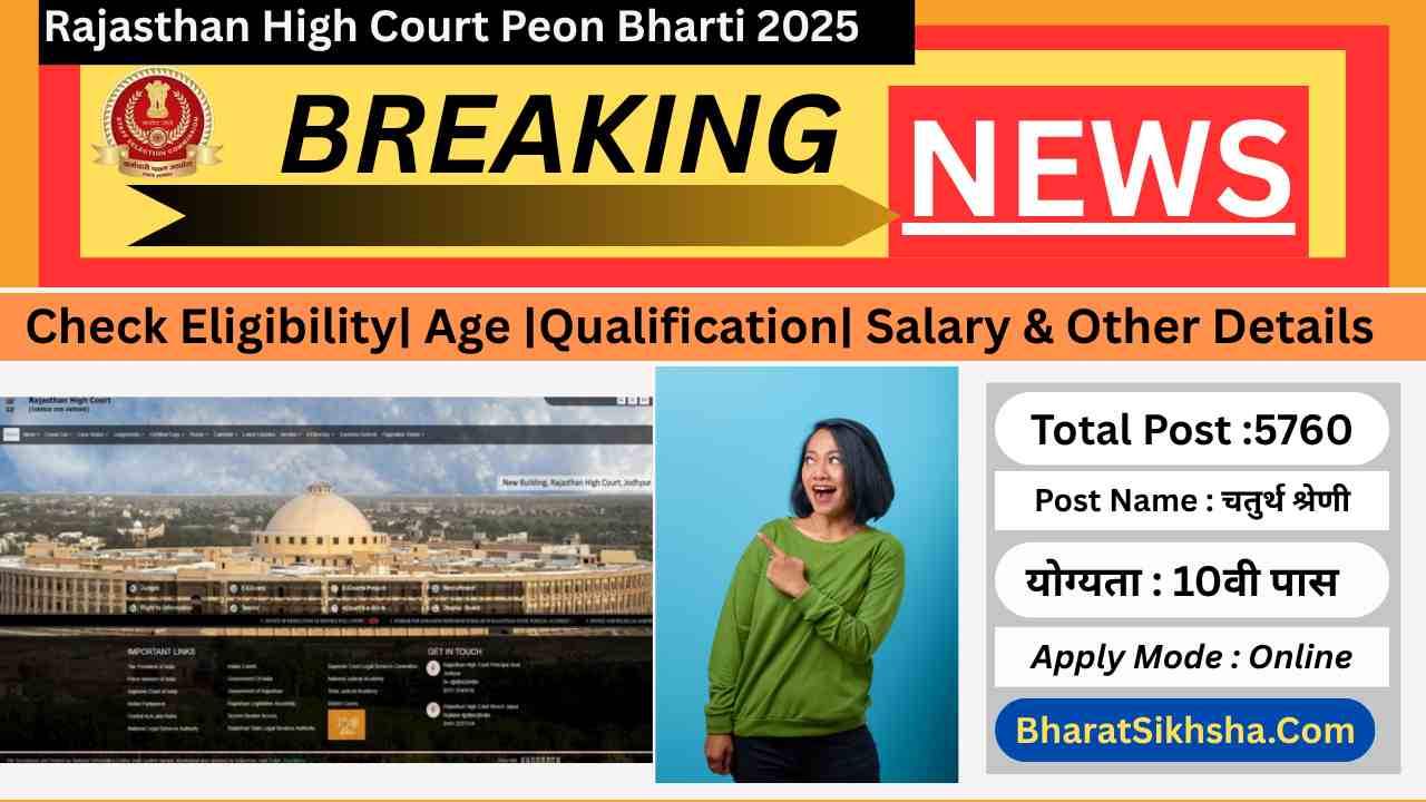 Rajasthan High Court Peon Bharti