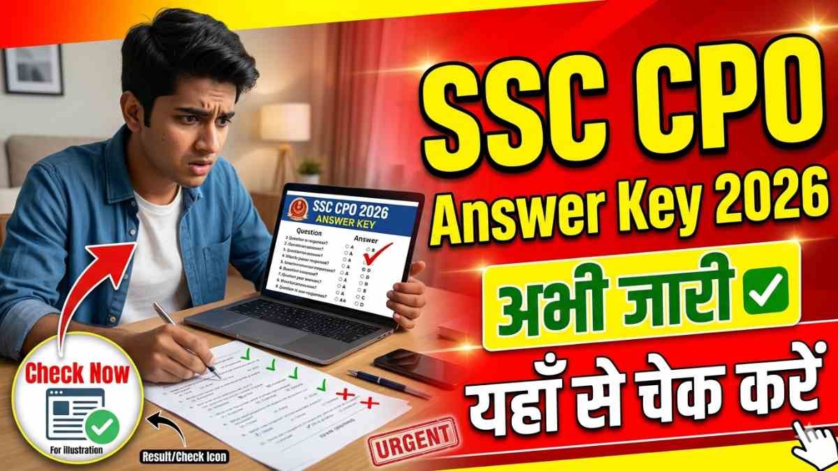SSC CPO Answer Key