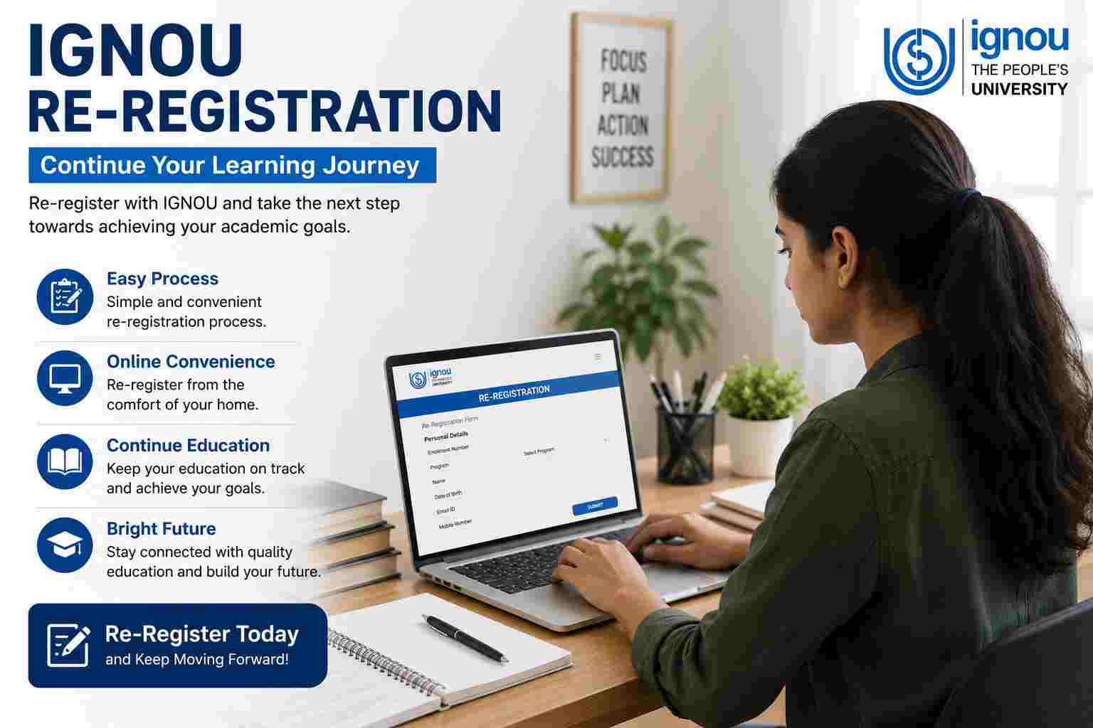 IGNOU Re-Registration