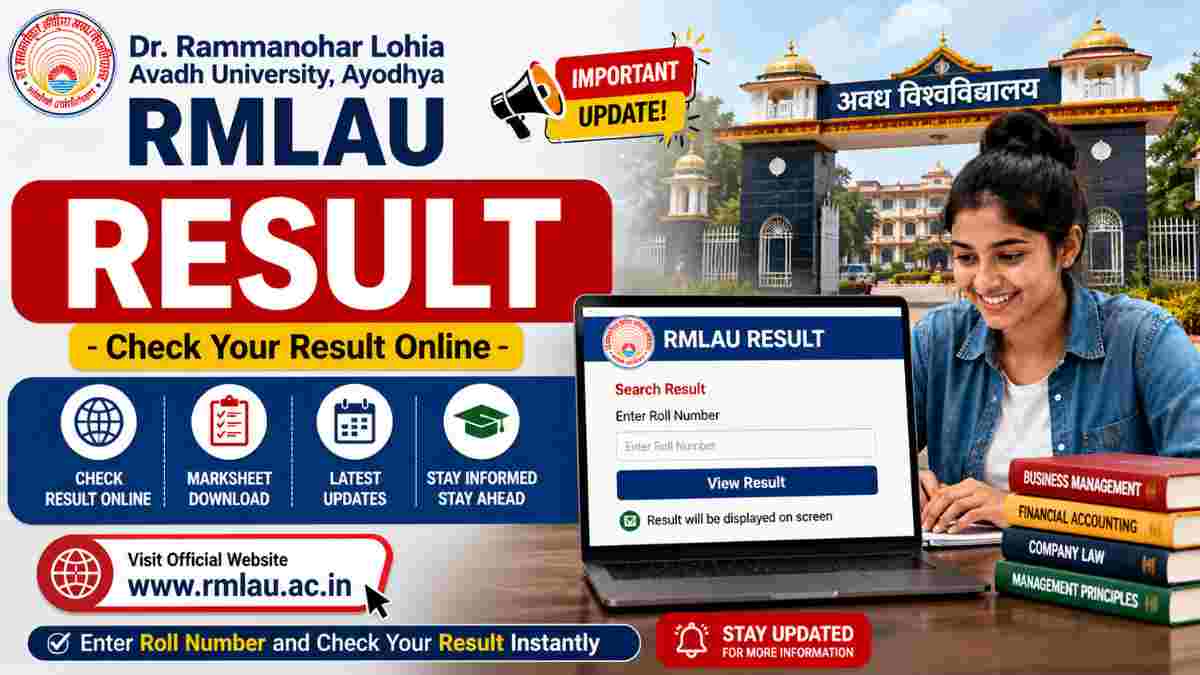 RMLAU Result With Roll Number